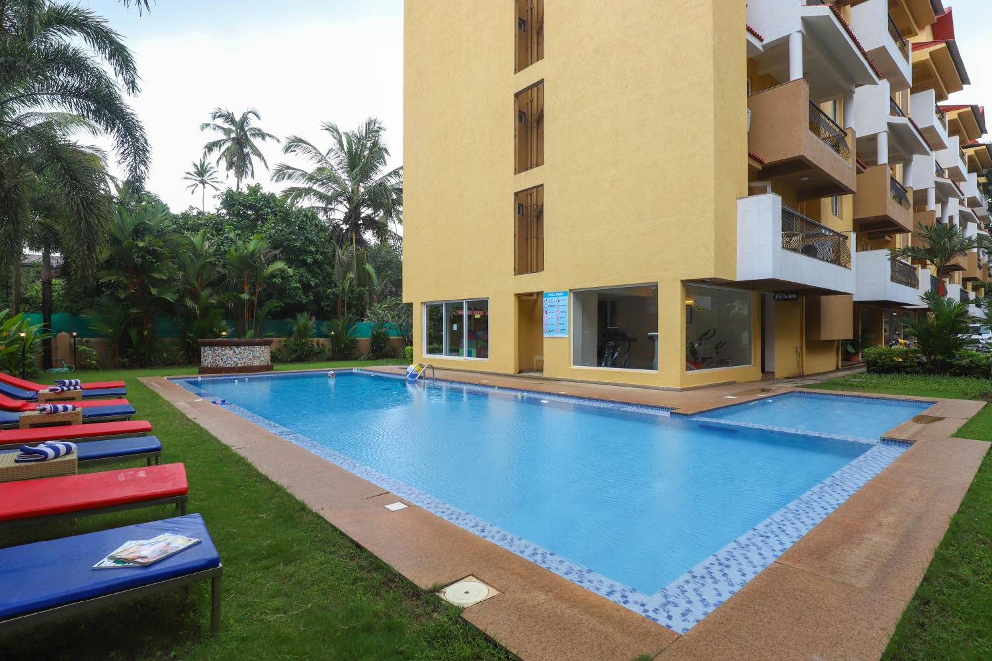 Veera Strand Park Serviced Apartments Near Calangute Exterior photo