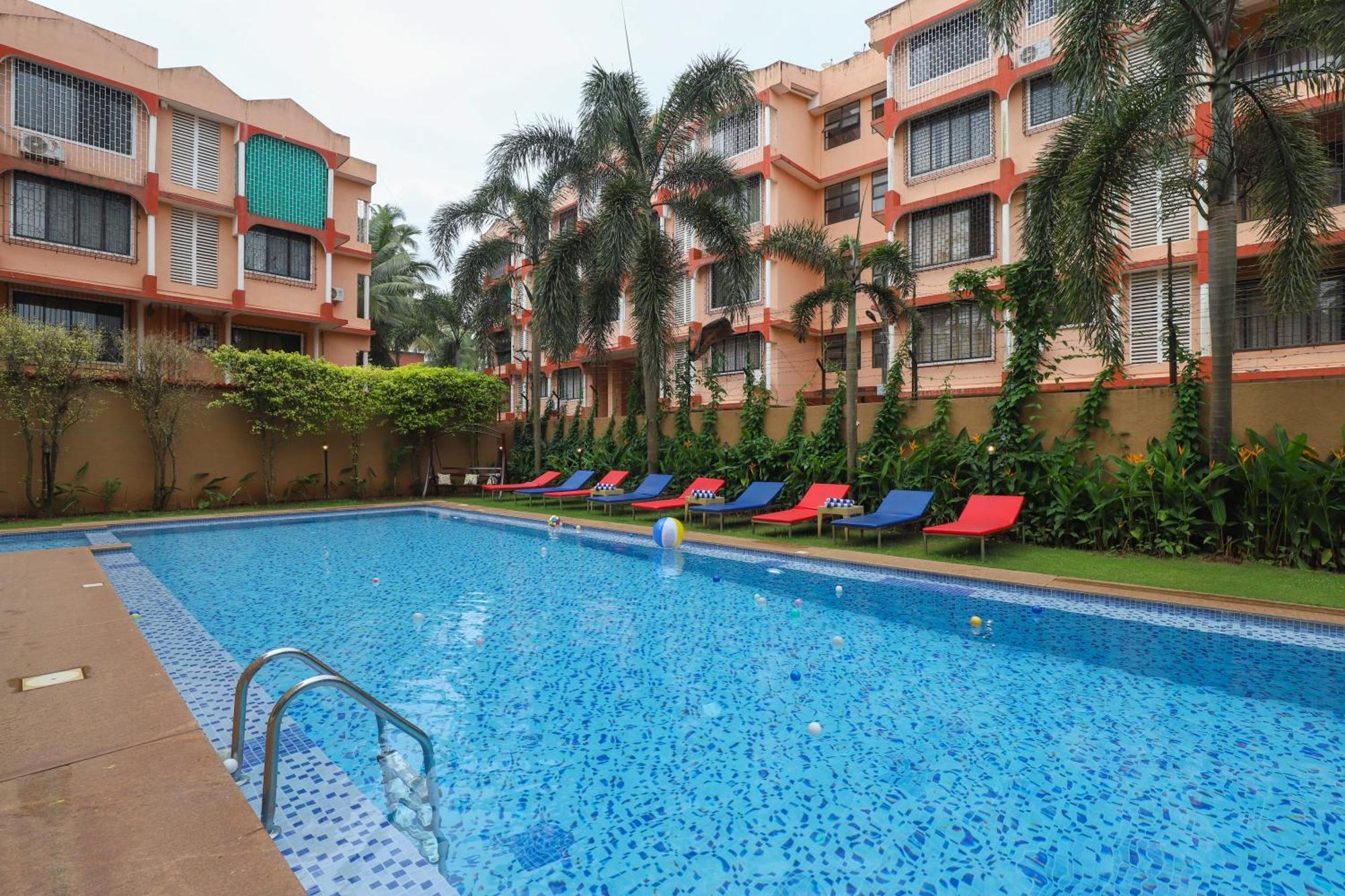 Veera Strand Park Serviced Apartments Near Calangute Exterior photo